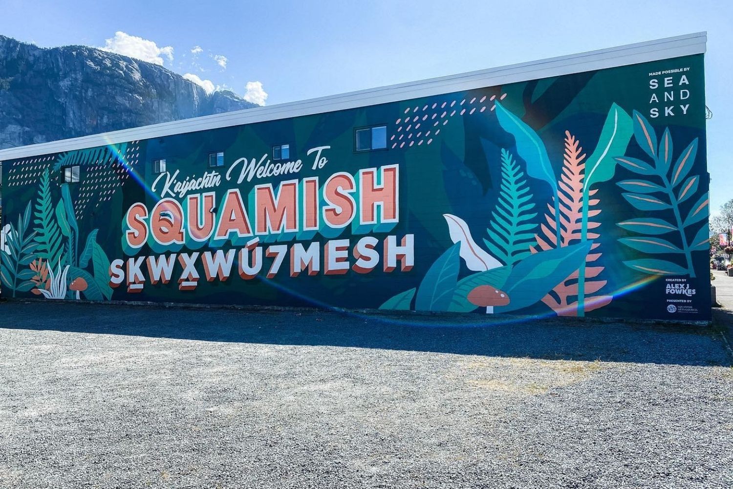 A Visual Tour of Squamish's Street Art Tourism Squamish